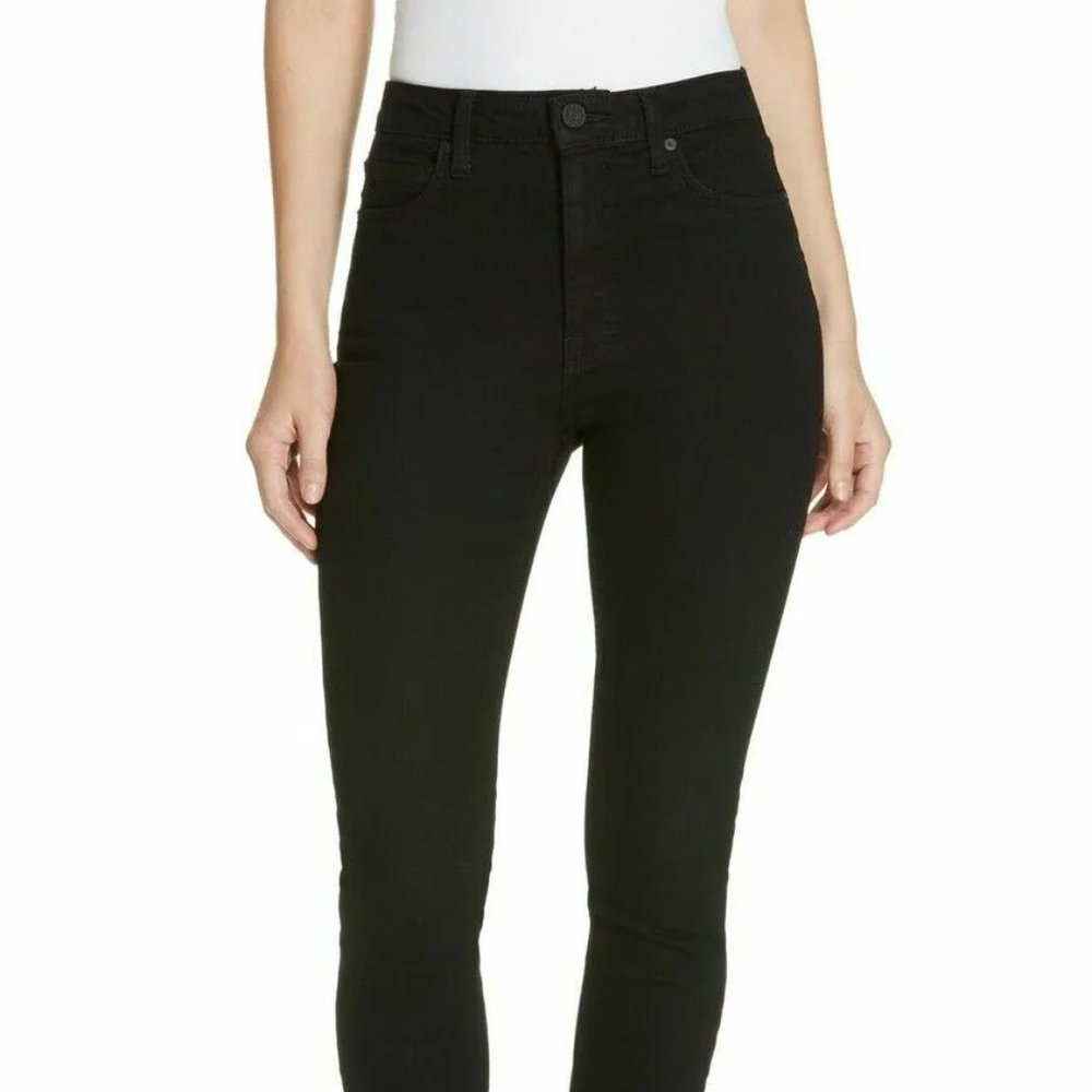 Joie Vencel High Rise Skinny Jeans in Caviar Size 25